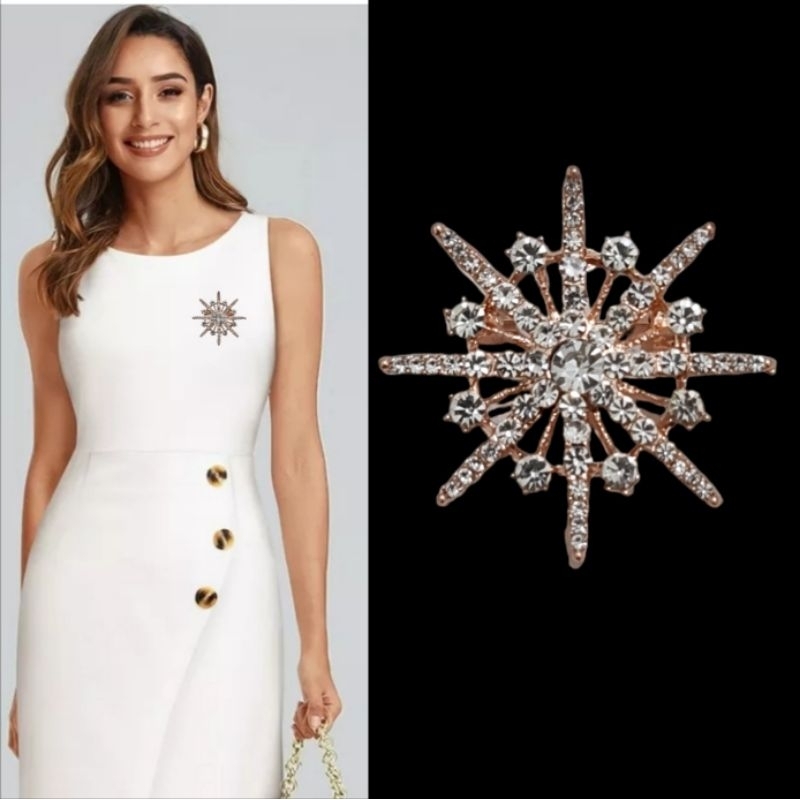 Bros Blazer Gold Star Bros Bulan Bintang Hijab CZ Blazer Bros Bintang