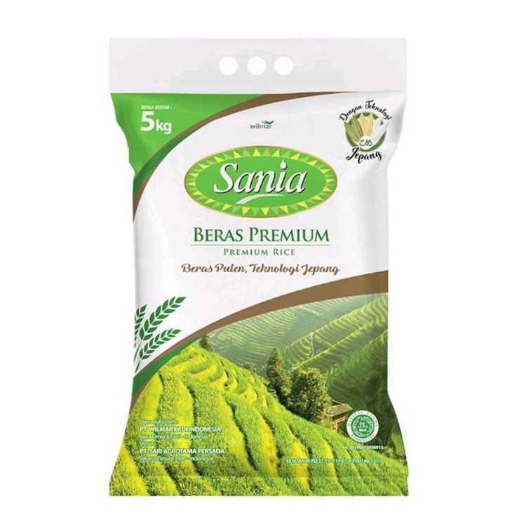 

BERAS SANIA 5 KG