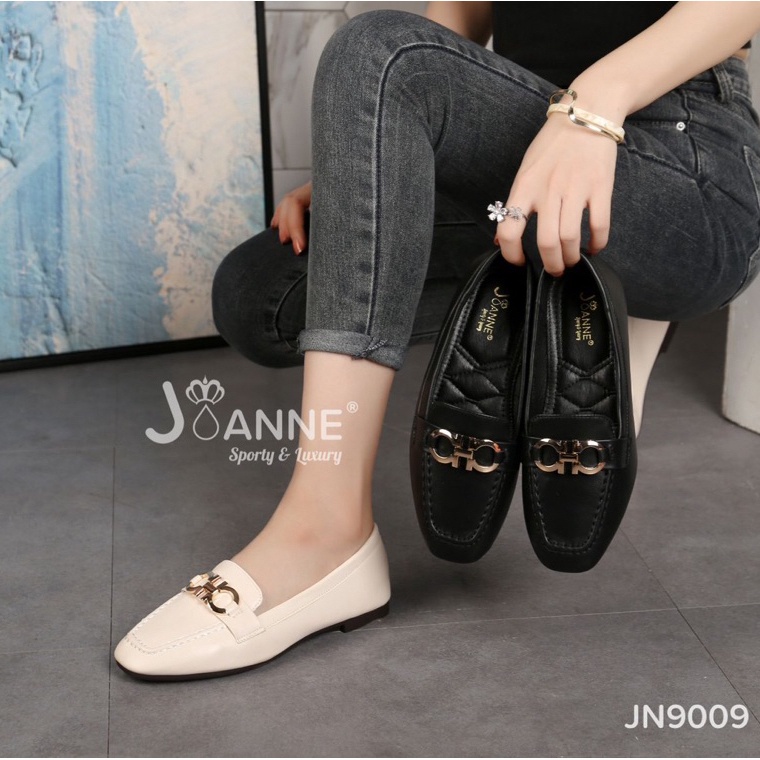 MENARIK JOANNE Sepatu Loafers Sepatu Kerja Wanita JN99