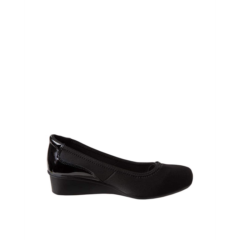 TERMURAH Payless Comfort Plus Womens Dusk Wedges  Black15