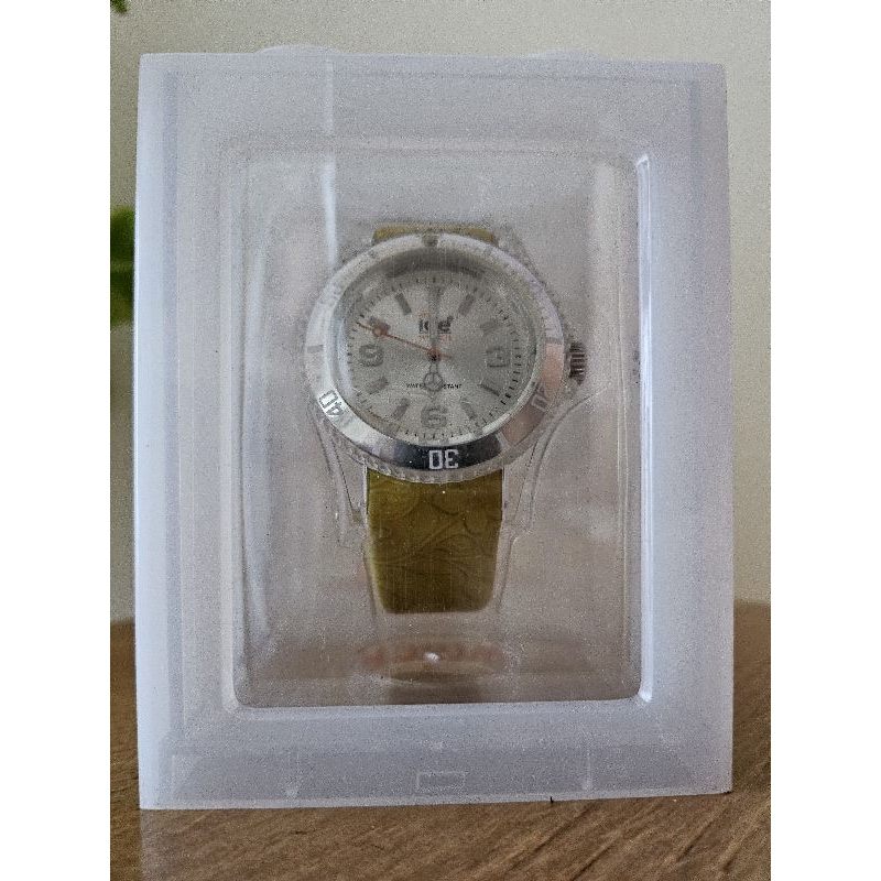 Jam Tangan Ice Watch Yellowish Gold Tidak Termasuk Baterai - Dengan Kotak dan Buku