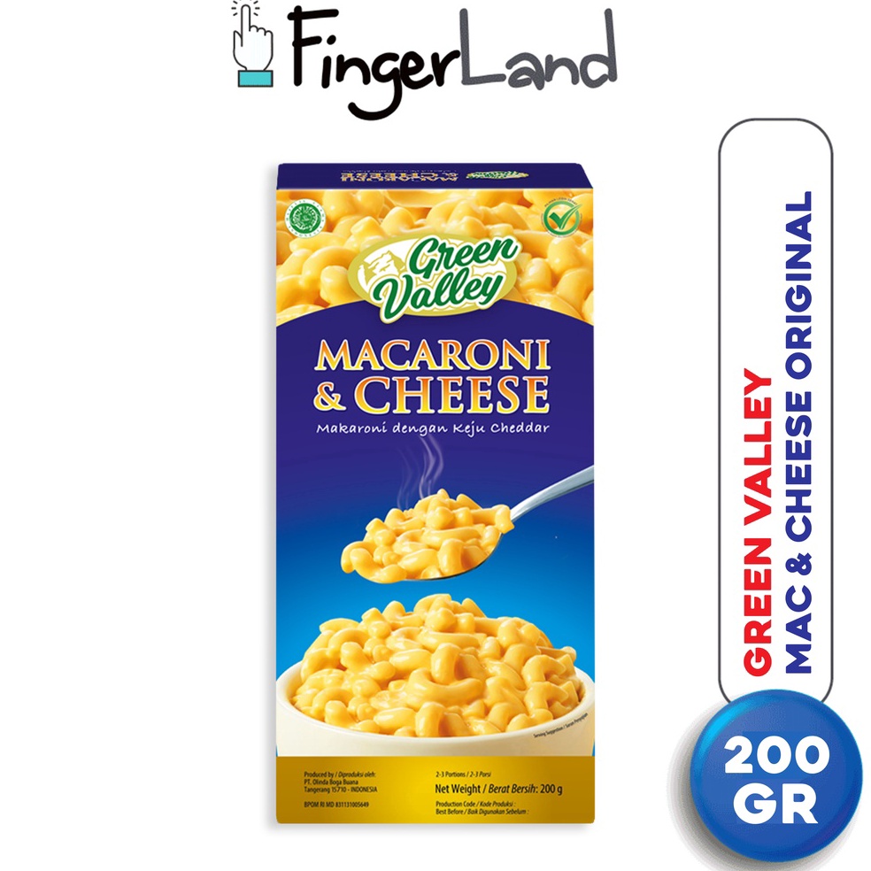 

OTN613 Terbaru GREEN VALLEY Macaroni and Cheese 2 gram Mac n Cheese