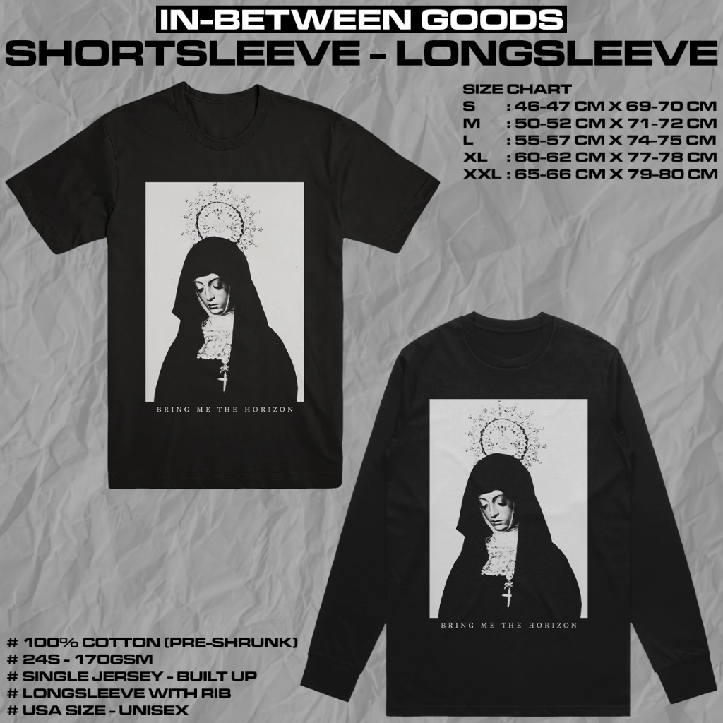BRING ME THE HORIZON - NUN | T-SHIRT | LONGSLEEVE | BAND MERCH