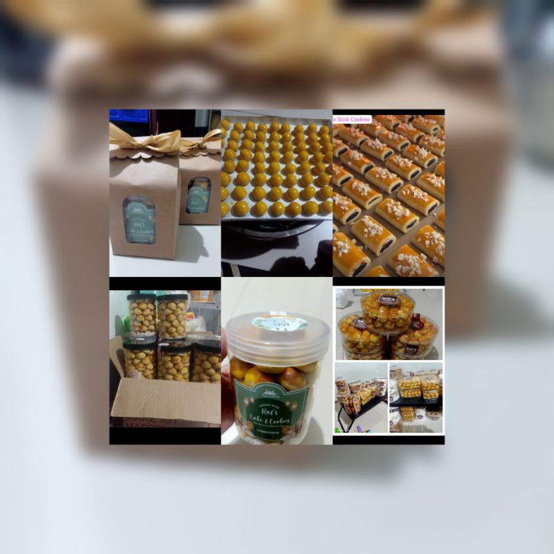 

Aneka kuker : nastar, putri salju mede, choco cheese thumbprint