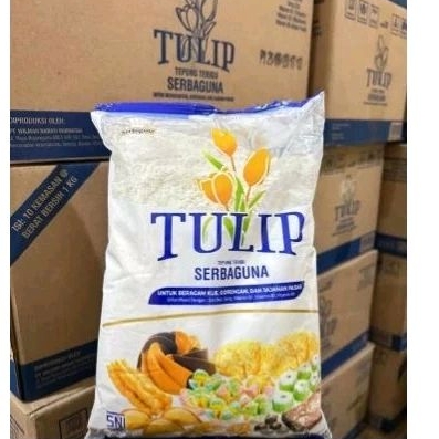 

Terigu Tulip 1kg, - tepung terigu Tulip 1 kg