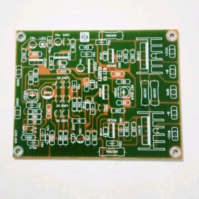 PCB Power Amplifier Builtup V3 G77 carakter clarity