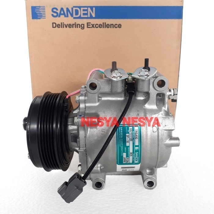 Compressor Compresor Kompressor Kompresor AC Mobil Honda New City GD8 ( L15A2 ) 1.5 L - 1497 CC i-DS