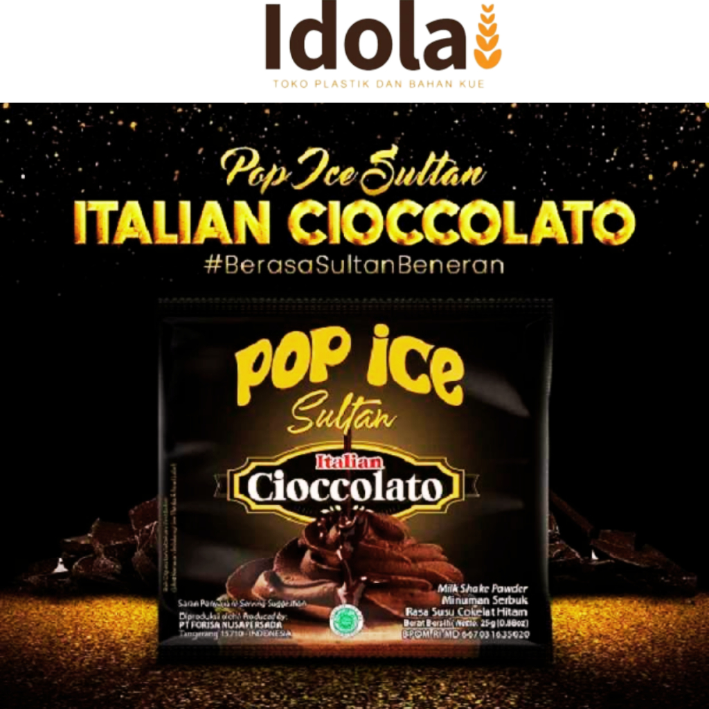 

Pop Ice Sultan Italian Cioccolato 25gr x 10pcs