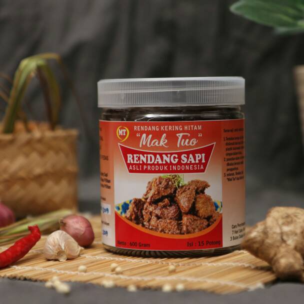 

HYD891 Ready Stok Rendang Padang Rendang Mak Tuo Rendang Sapi Kering Hitam Maktuo Otentik Rendang Padang