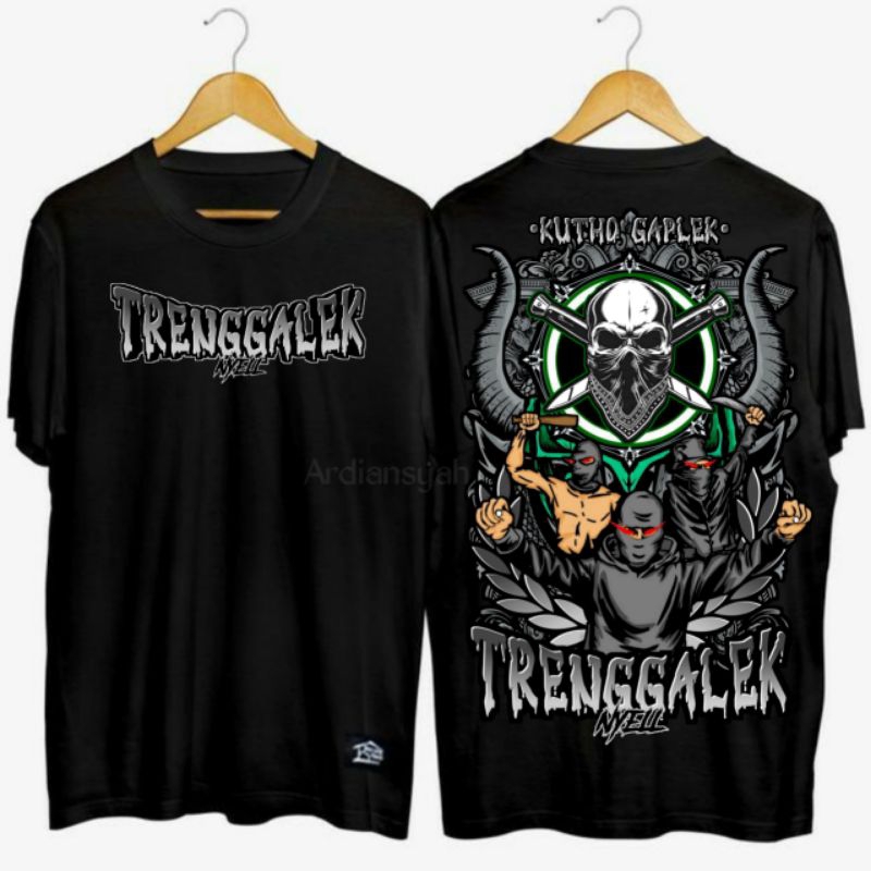 kaos distro Trenggalek kutho gaplek terlaris