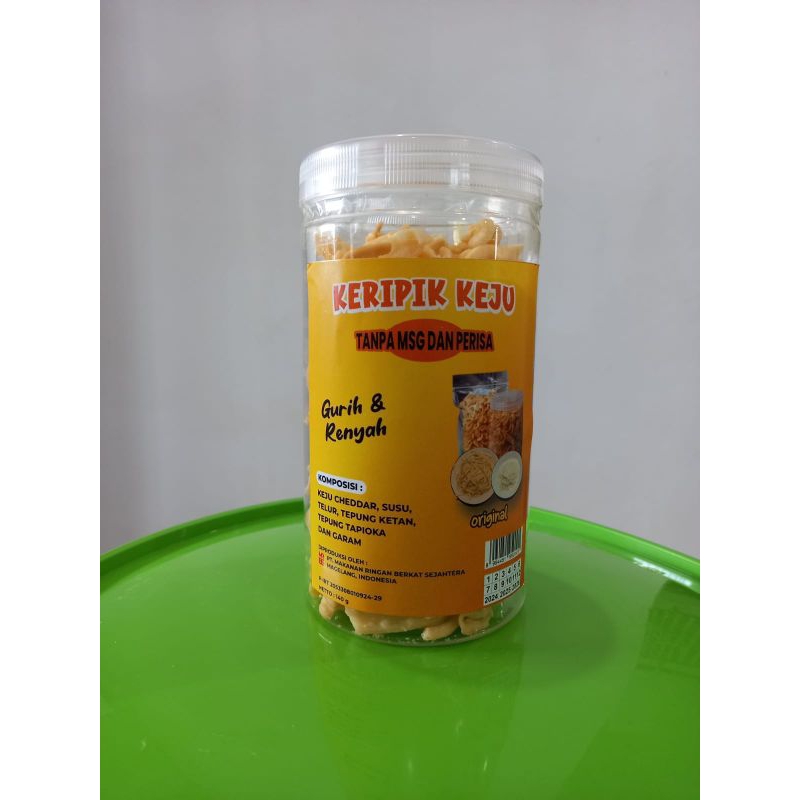 

KERIPIK KEJU KRISVI NON MSG DAN PERISA