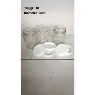 Jar kaca / toples selai / jar kaca madu / sambal 250ml