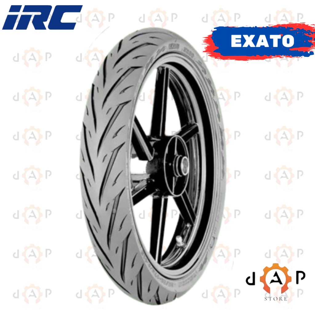 BAN MOTOR RING 17 //  IRC NR88 EXATO 100/80-17 TUBELESS // BAN MOTOR SATRIA FU , JUPITER , VIXION