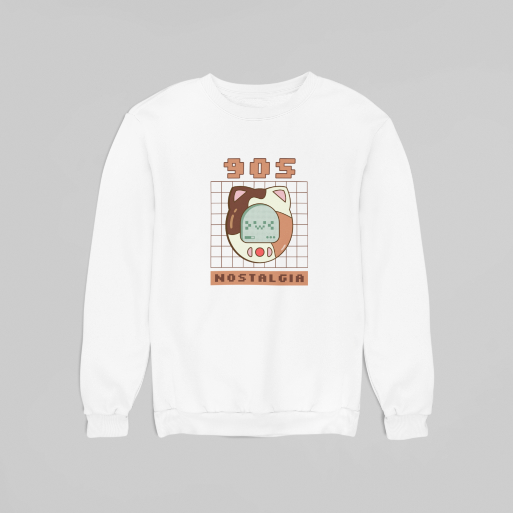 Tata Apparel Store Crewneck Pria Wanita Premium Printing DTF