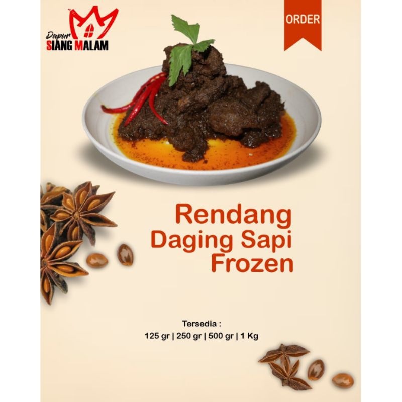 

rendang sapi khas minang