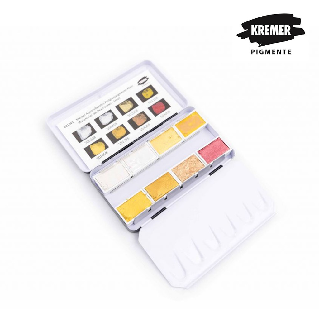 

KREMER WATERCOLOR SET PEARL LUSTER – SMALL