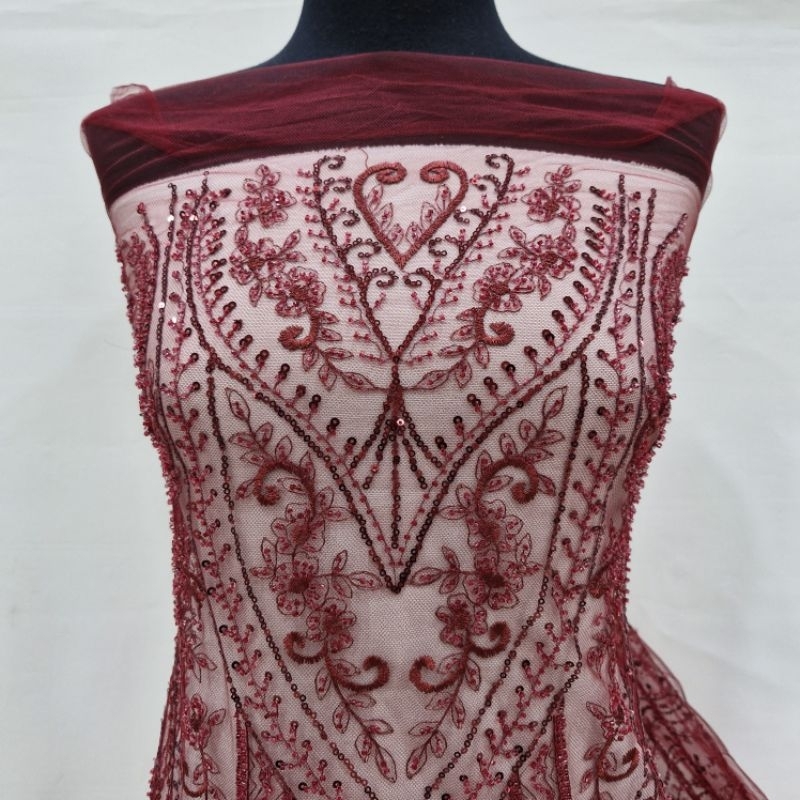 TULLE PAYET KL-23202/Tulle Full Payet Mewah