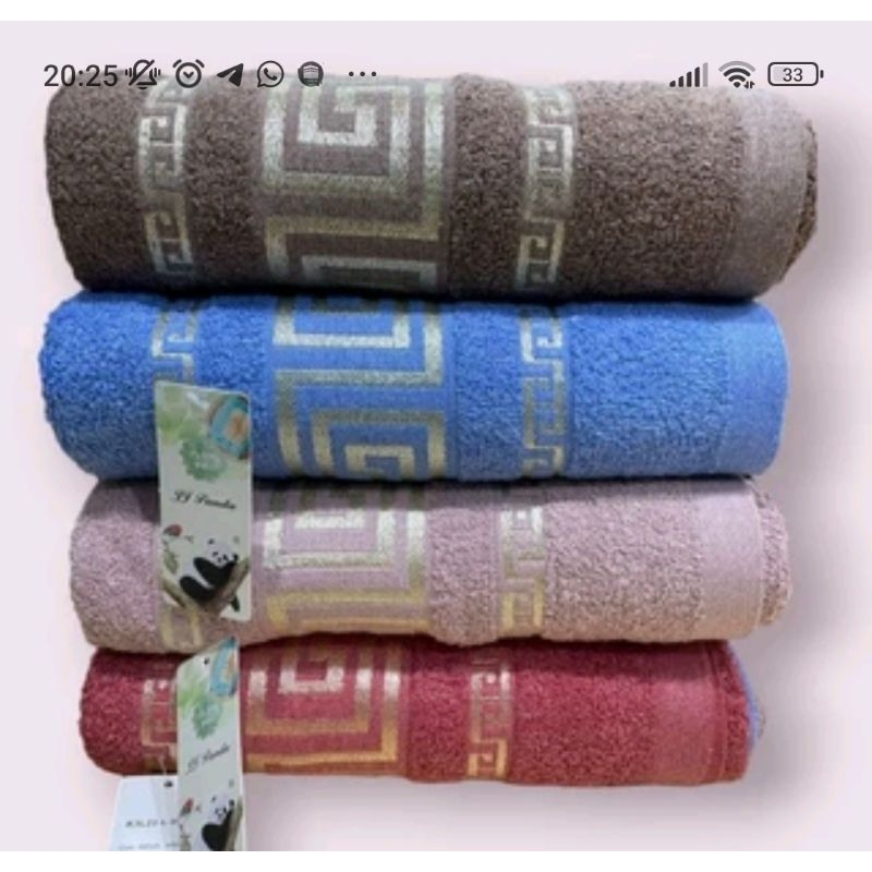 Handuk jj panda 50 x 100 /Handuk anak /Handuk olah raga