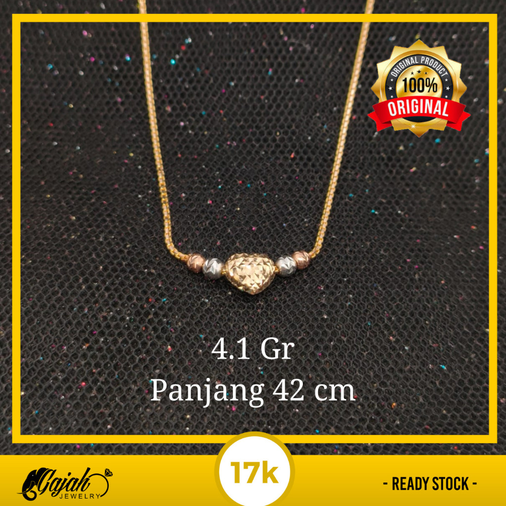 Kalung Emas 17K - 4.1 Gram 6393