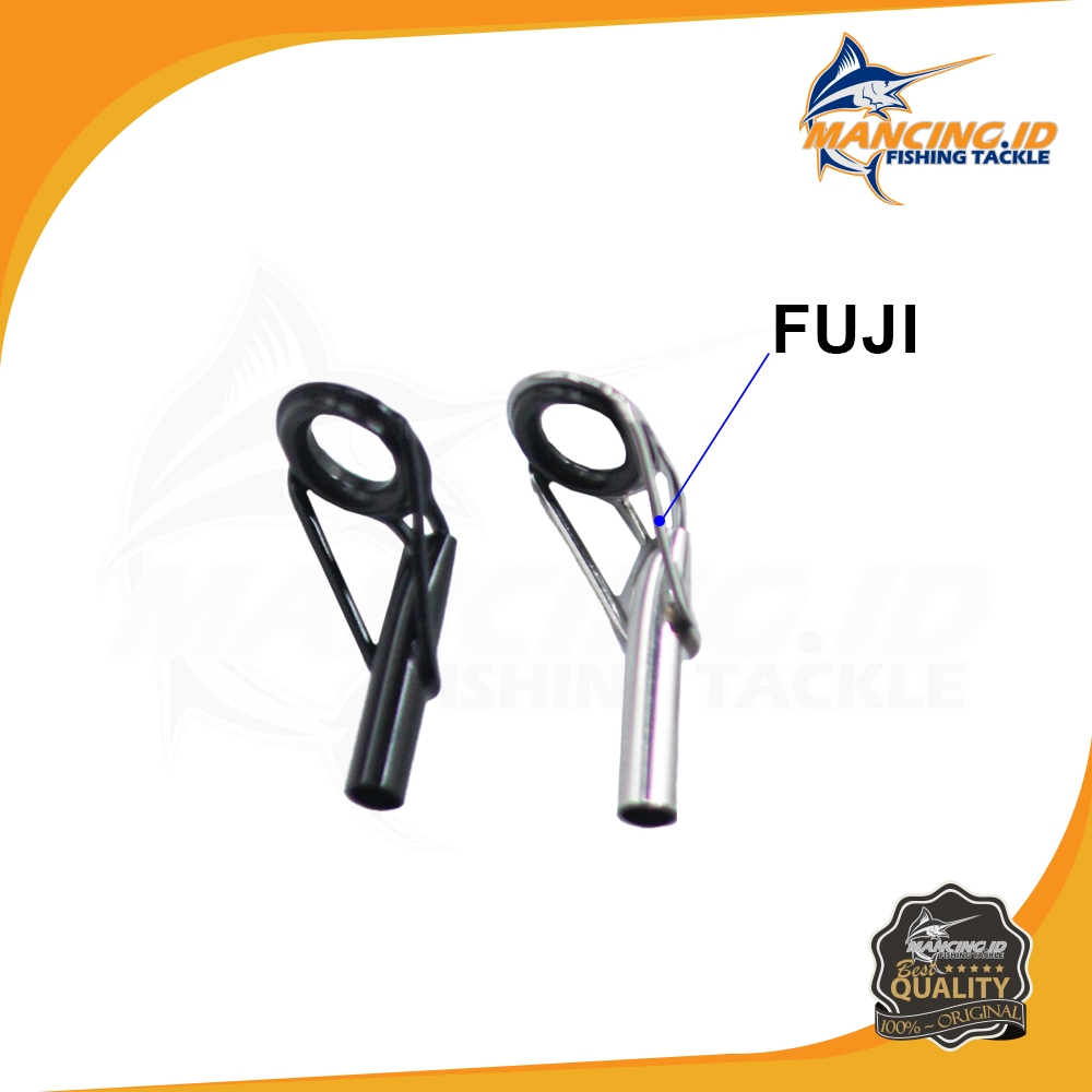 Ring Guide Fuji BPOT (Black) & POT (Silver)  Cincin Ujung Joran Metal Kokoh Rod Kuat Anti Karat