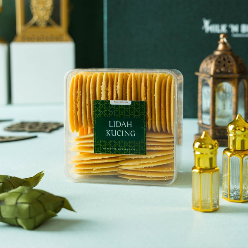 

Kue Kering Lidah Kucing Premium | Parcel Ramadhan | Eid Hampers | Idul Fitri | Giftbox Gift Hadiah Souvenir