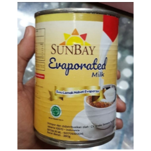 

SUSU EVAPORASI SUNBAY 480 ML LARIS BANGET / MILK BARN EVAPORASI