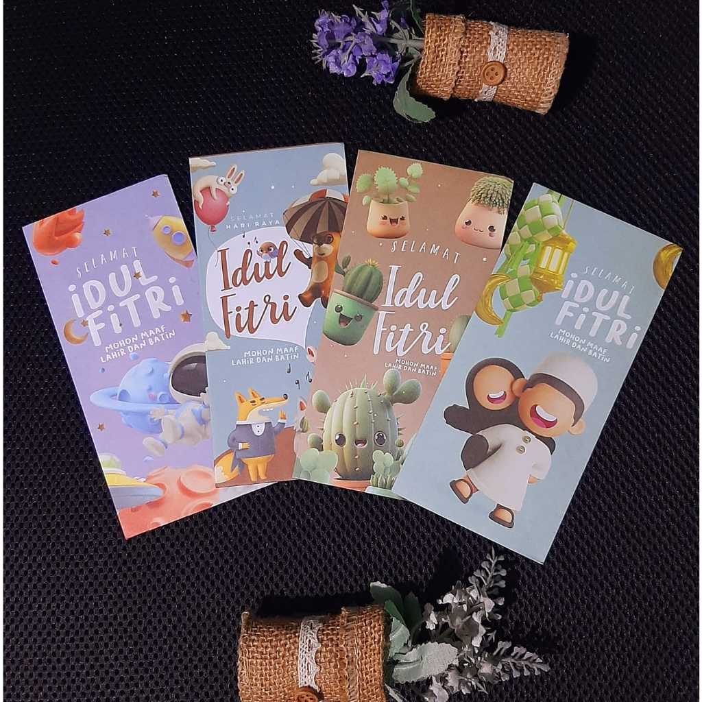 

[Isi 10 Pcs] Amplop Lebaran Besar | Amplop Lebaran Aesthetic 2024 | Amplop Lebaran Vintage