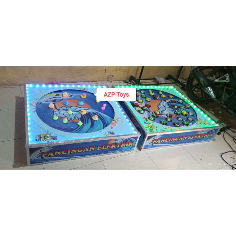 2 unit pancingan elektrik ikan mangap dan pancingan bebek