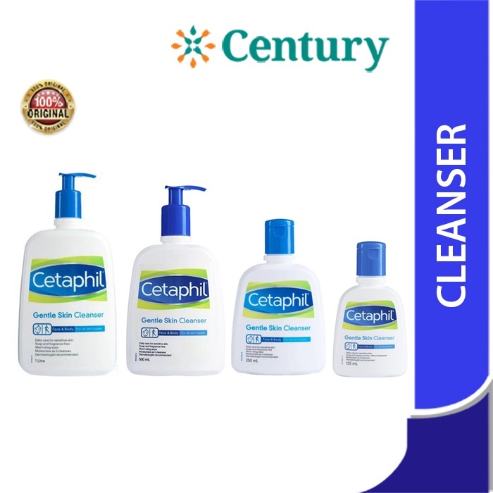 Cetaphil Gentle Skin Cleanser 125ml / Sabun Muka / Facial Wash / Kulit Kering dan sensitif/ Pelembab