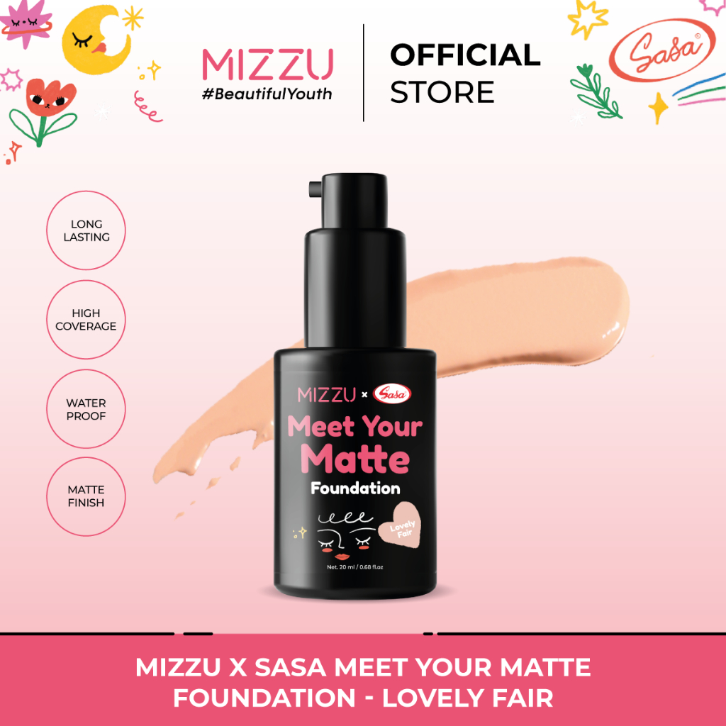 Mizzu X Sasa Meet Your Mate Foundation - Lovely Fair