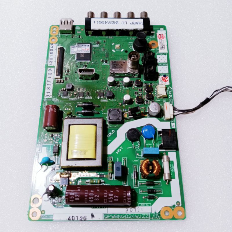 mb sharp lc 24sa4001 - sharp lc24sa4001i - mobo tv sharp lc 24sa4001i