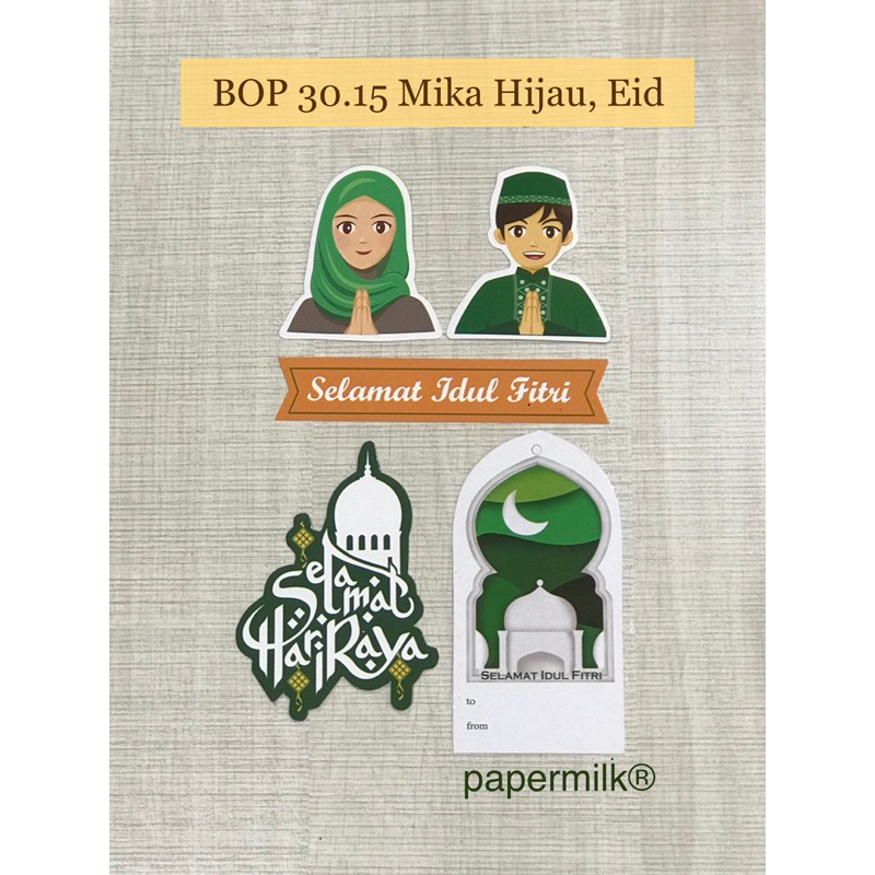 

Papermilk // Hiasan Box edisi lebaran