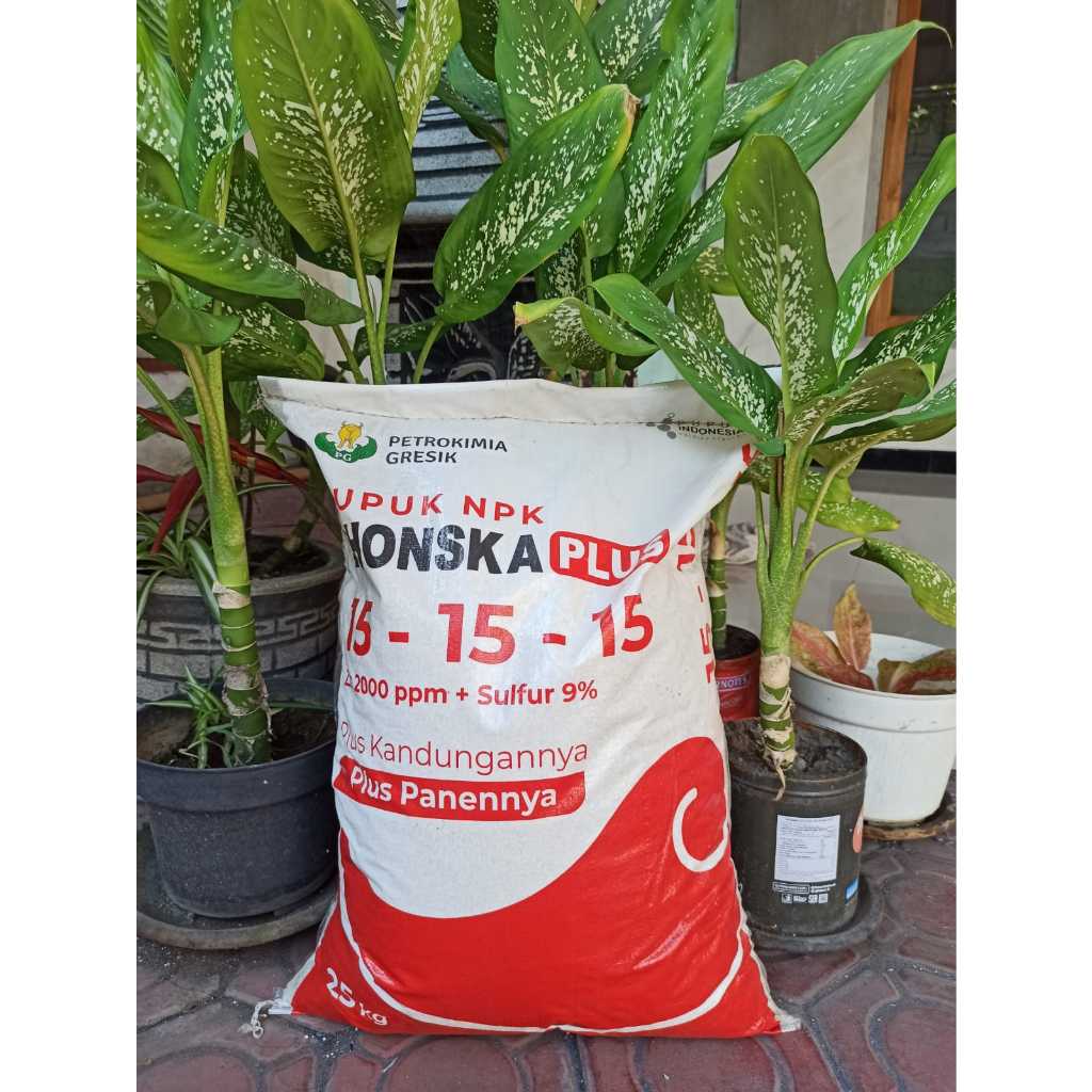 Pupuk Phonska Plus Non Subsidi Asli Petro Kemasan 25kg Asli Pabrik