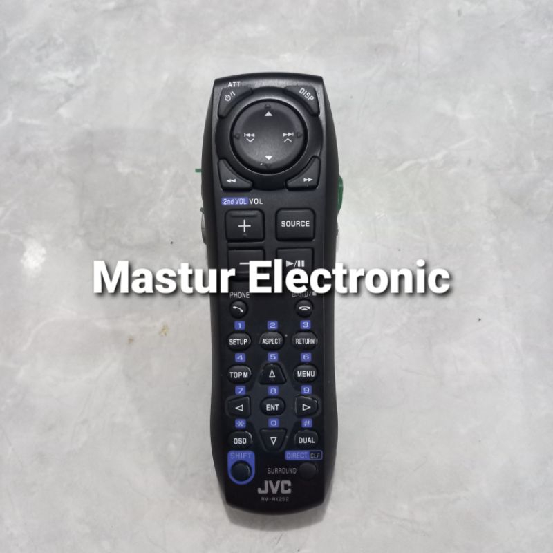 REMOTE REMOT DVD TAPE MOBIL JVC
RM-RK252 ORIGINAL ASLI