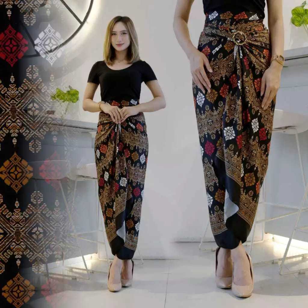 Rok Batik Jumbo FREE RING Bawahan Kebaya Rok Lilit Motif Batik Rok Panjang Kondangan Kebaya Kutubaru