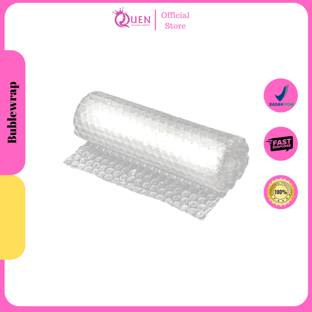 

Tambahan bubble wrap (tidak dijual terpisah)