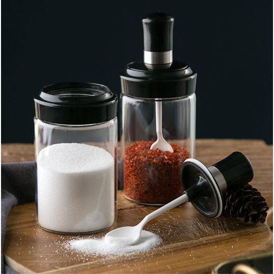 BIG PROMO BOTOL BUMBU KACA AESHTETIC - TOPLES KACA TEMPAT BUMBU - BOTOL KACA SERBAGUNA - BOTOL BUMBU