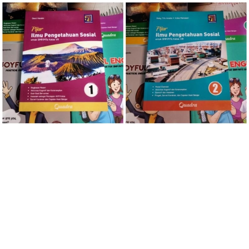 Buku SMP Pijar IPS Quadra Kurikulum Merdeka Kelas 7-9