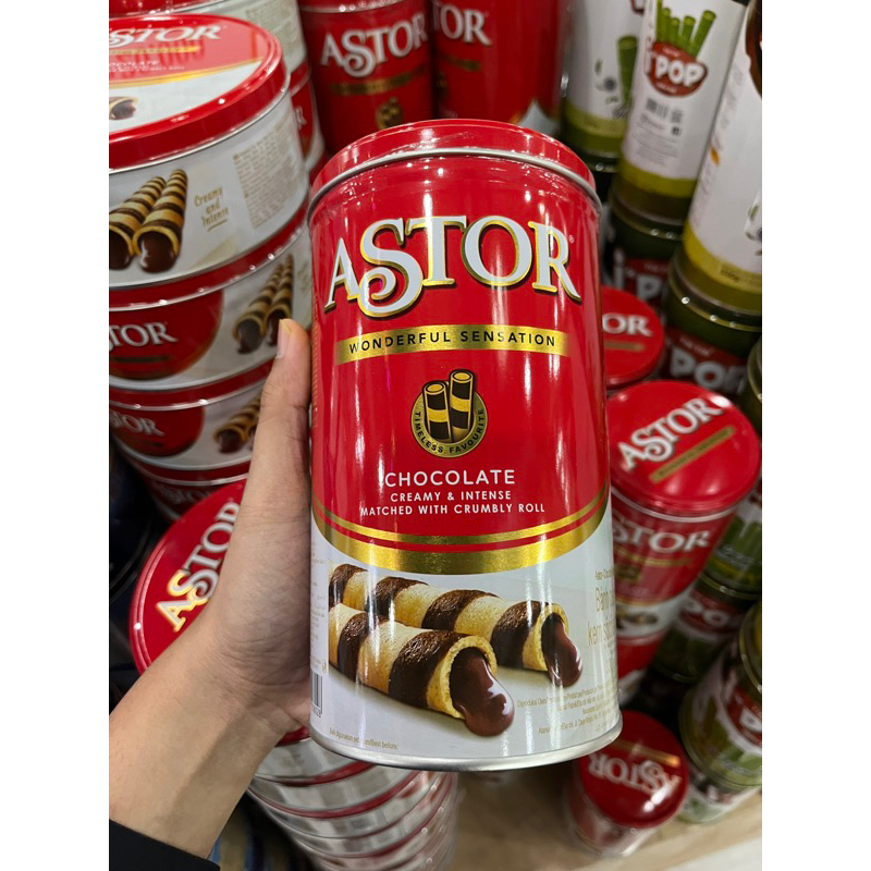 

Astor Double coklat 330gr | Kue Lebaran Kaleng