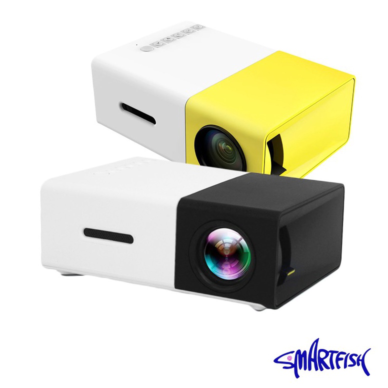 TOP SALE Smartfish HD LED Projector Mini Proyektor 18HD Home Theater LED