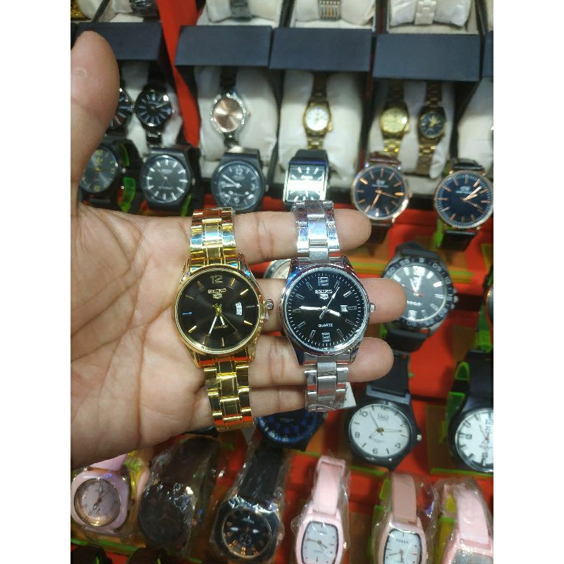 jam tangan Seiko wanita rantai
