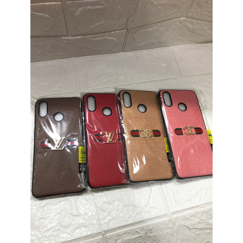 soft case logo lv/gucci realme 3 pro