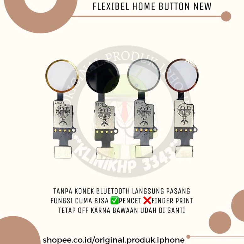 RECOMENDED FLEXIBEL HOME BUTTON IPHONE 8PLUS7PLUSSE2IP 78 NEW