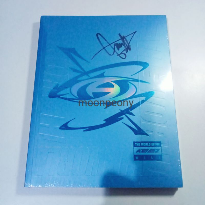 SIGNED ALBUM ATEEZ THE WORLD EP.FIN : WILL JONGHO