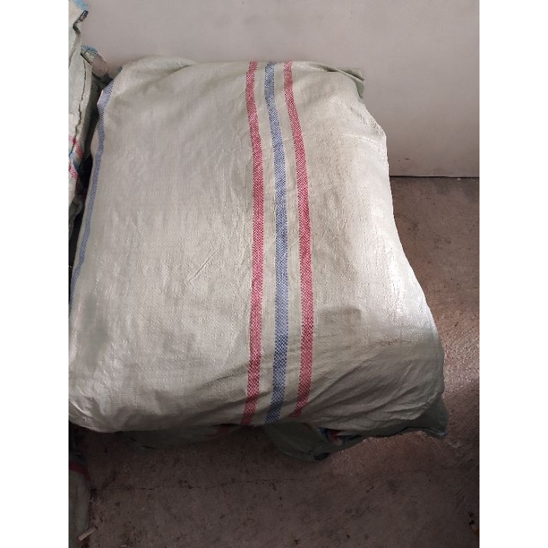 Karung plastik 100kg bekas / 75x115