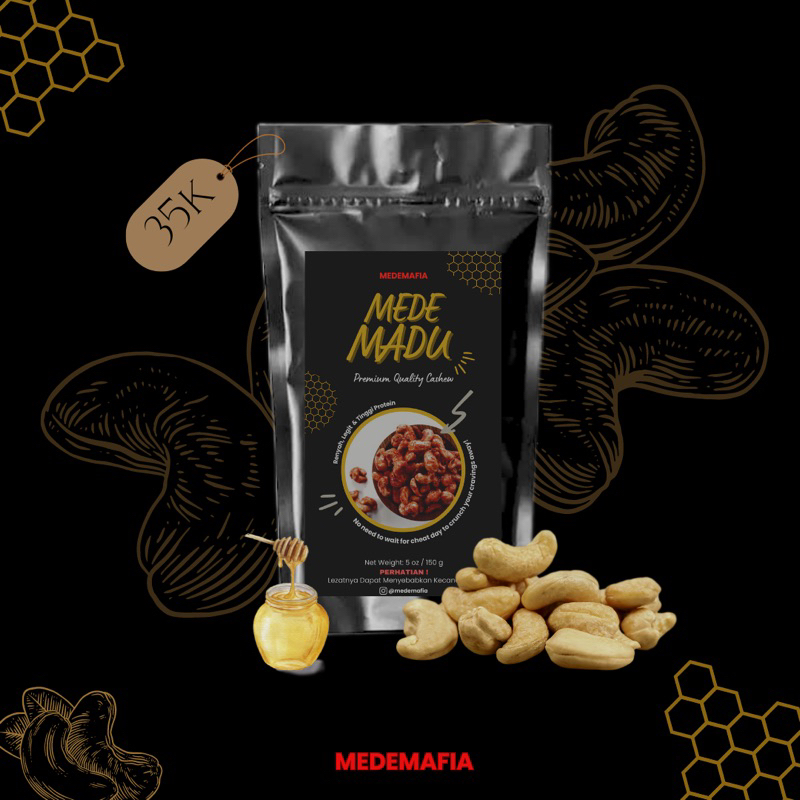 

Kacang mede madu premium medemafia