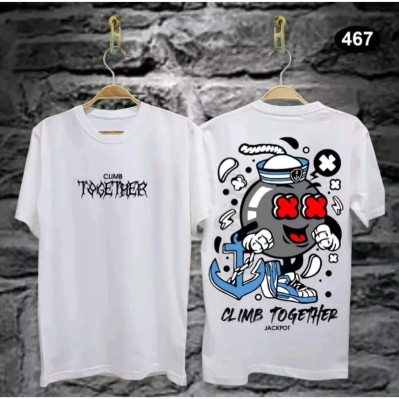 BAJU KAOS DISTRO TERBARU GAMBAR IKAN TSHIR BAJU KAOS COWOK