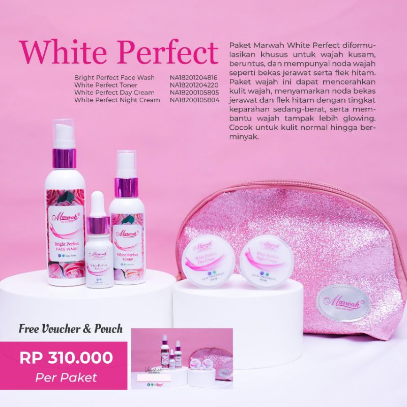 Cream Marwah White Perpect//Marwah Skincare