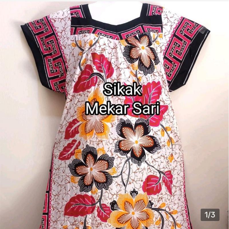 Daster Hengky Sikak Mekar Sari Putih