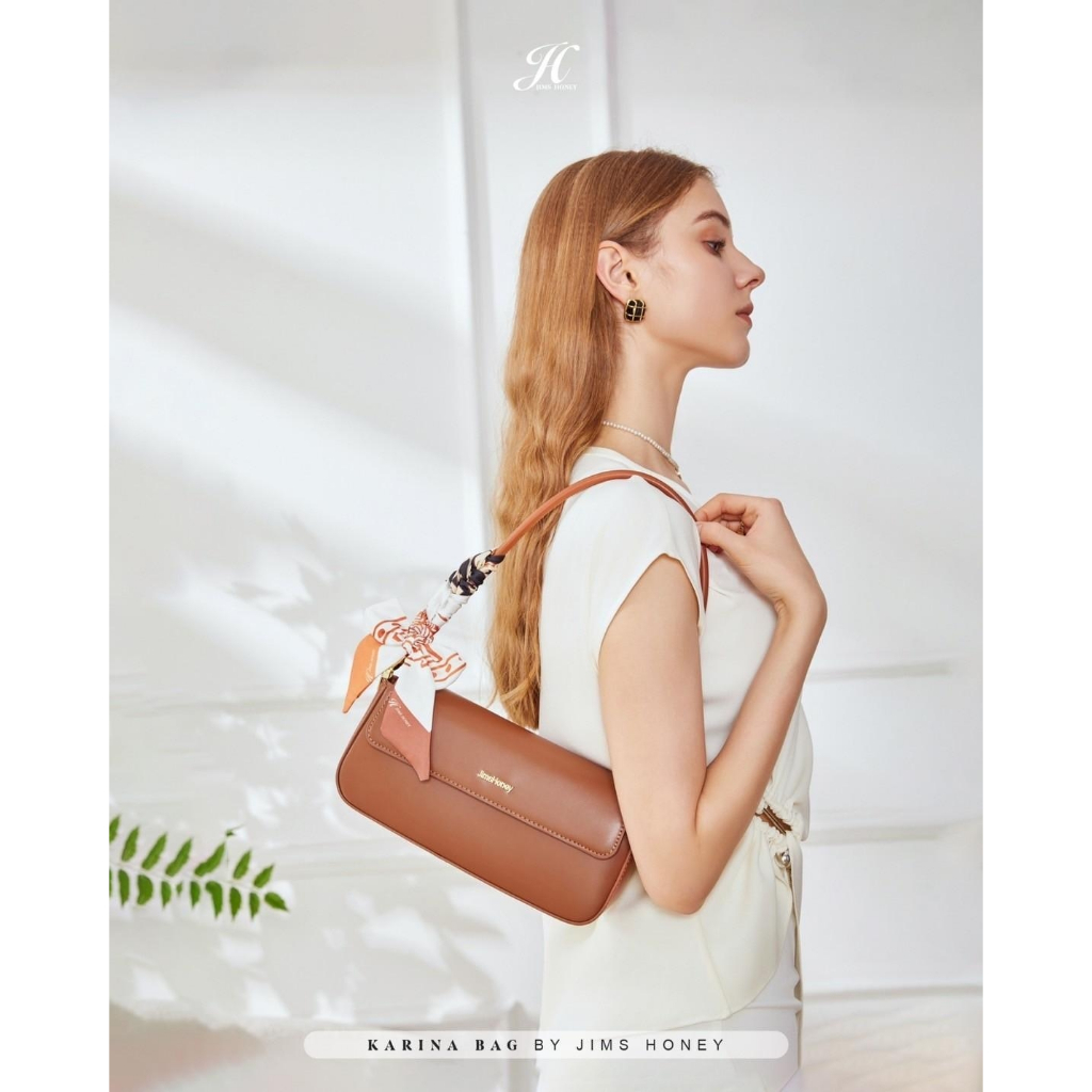 Jimshoney Karina bag/ tas selempang wanita terbaru import diskon promo bisa cod solo